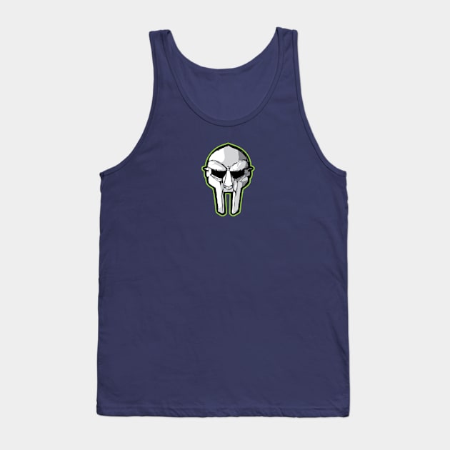 MF DOOM - The Mask Tank Top by friskblomster